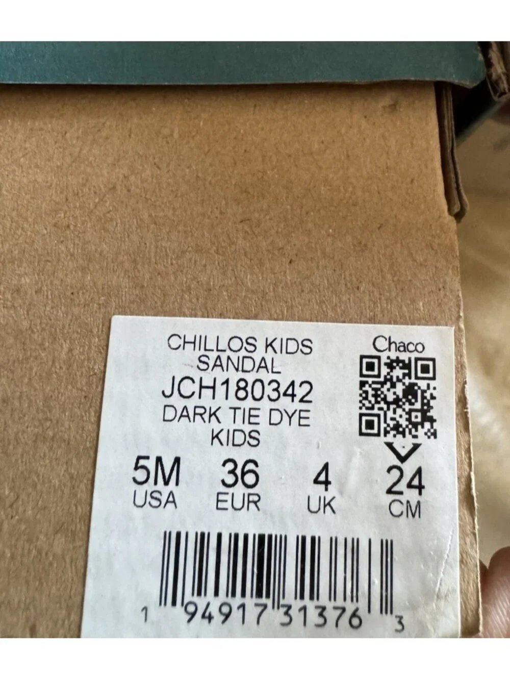 Chaco chillos kids